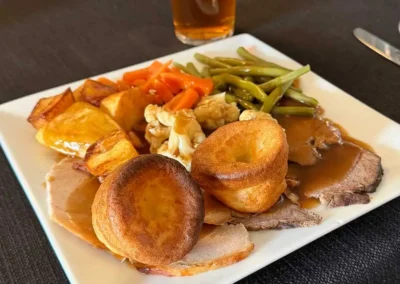 Roast Dinner at The Fox Inn Ousden
