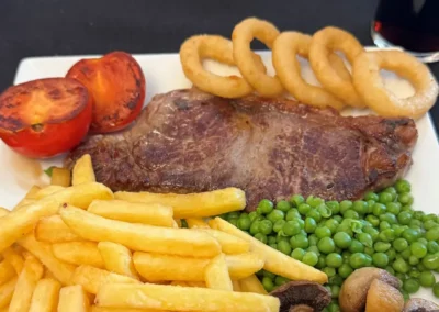 Steak at The Fox Inn